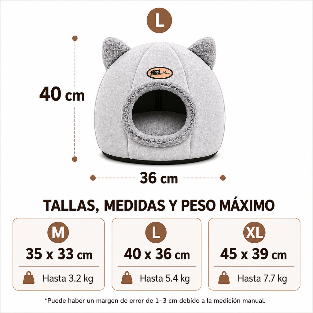Cueva Antiestrés para Gatos
